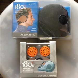 180s earwarmers with headphones NEW